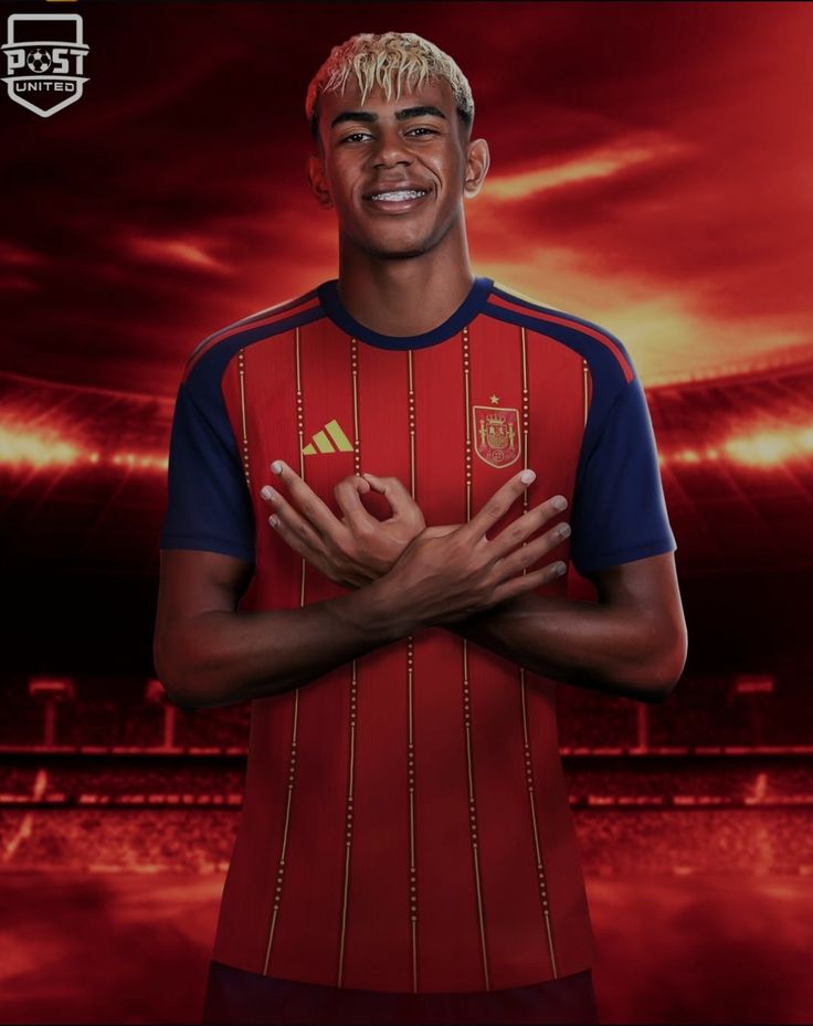Spain 2026 FIFA World Cup Home Jersey | Official Style | Euro 2024 Champions Edition