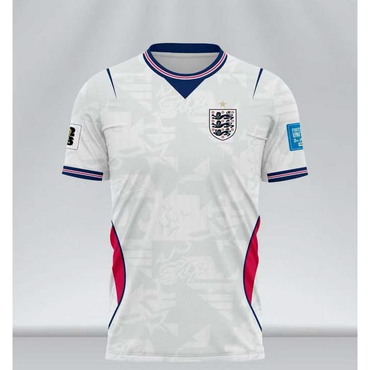 England 2026 FIFA World Cup Home Jersey | Official Style | Three Lions Fan Edition