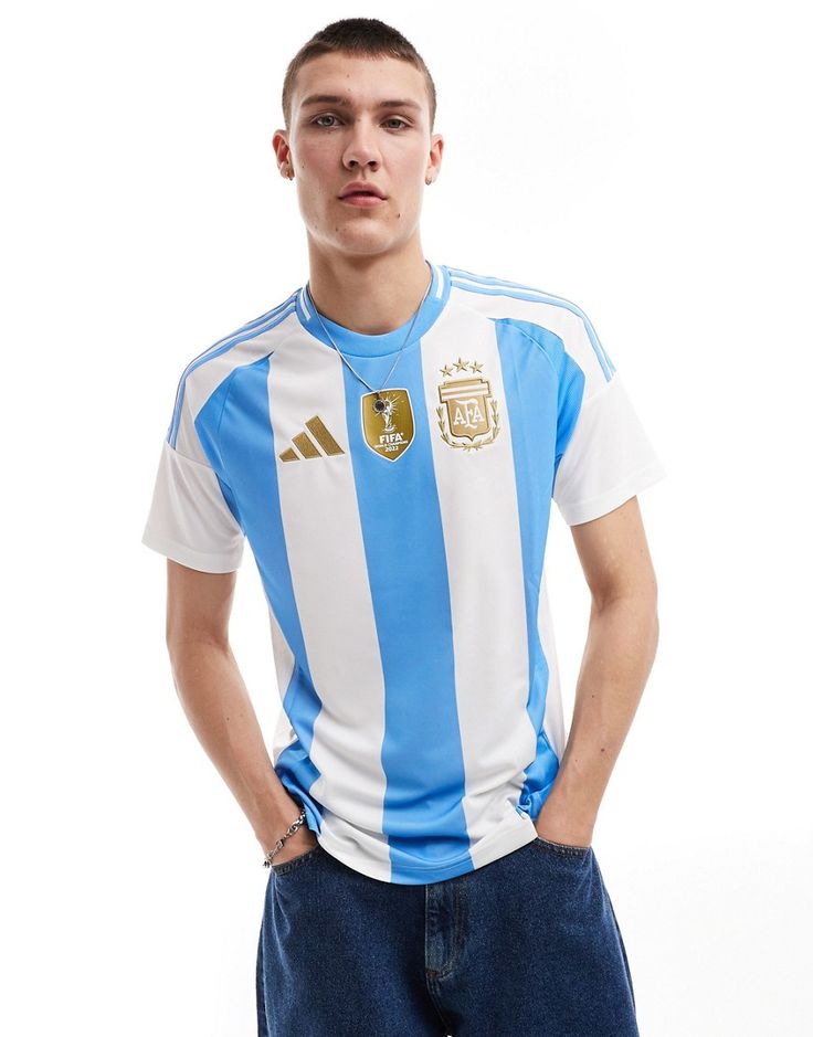 Argentina 2026 FIFA World Cup Home Jersey | Official Style | Messi #10 Edition