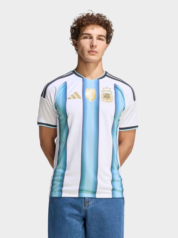 Argentina 2026 FIFA World Cup Home Jersey | Official Style | Messi #10 Edition