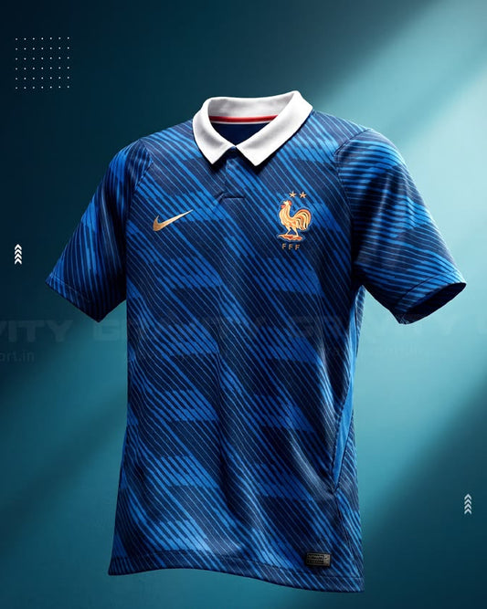 France 2026 FIFA World Cup Home Jersey | Official Style | Mbappé Fan Edition